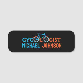 Cykolog Cycling Personlig Namnbricka