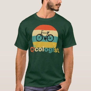 Cykolog Cycling Vintage Gift Design Idea T Shirt