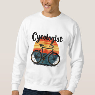 Cykolog: Energetisk Biker Tee - för cykling Lång Ärmad Tröja