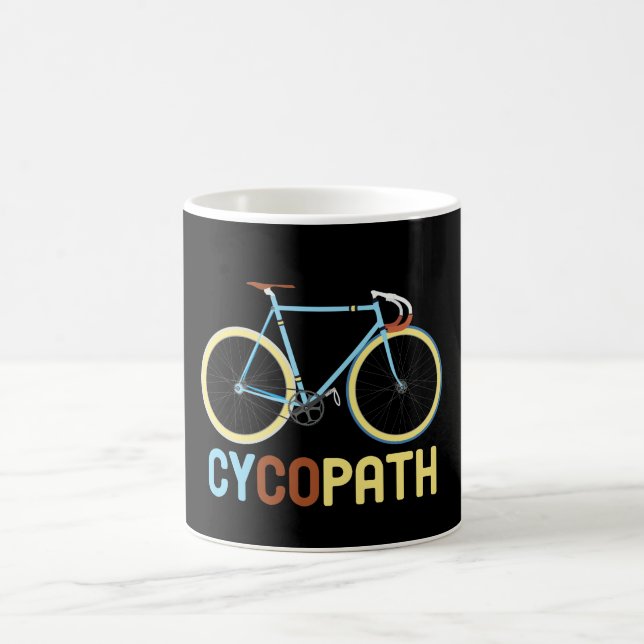 Cykolog Funny Bike Bicycle Cycling Älskare Gift Kaffemugg (Center)