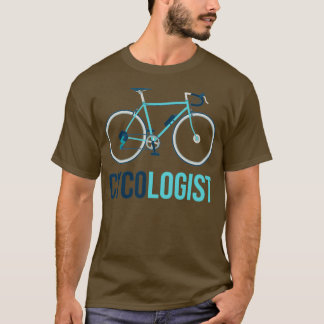 Cykolog Funny Cycling Gift Cyclist T Shirt