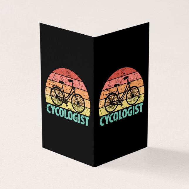 Cykolog Funny Cycling Kort (Utsida)