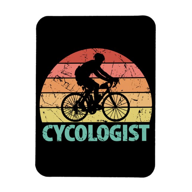 Cykolog Funny Cycling Magnet (Vertikal)