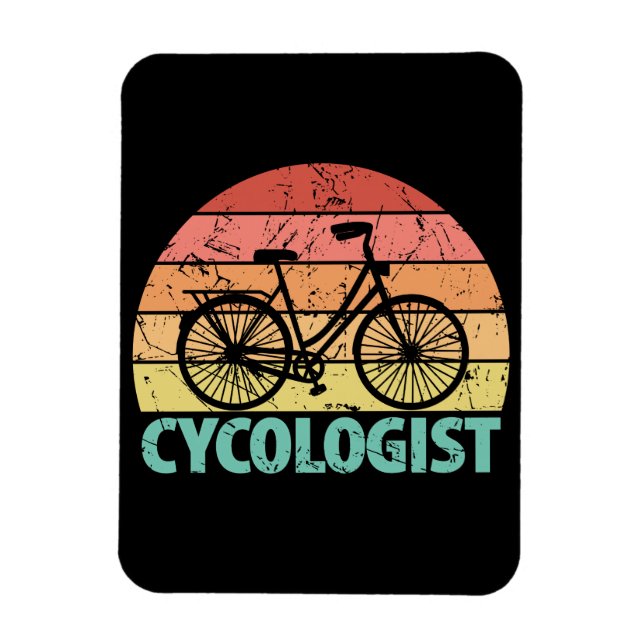 Cykolog Funny Cycling Magnet (Vertikal)