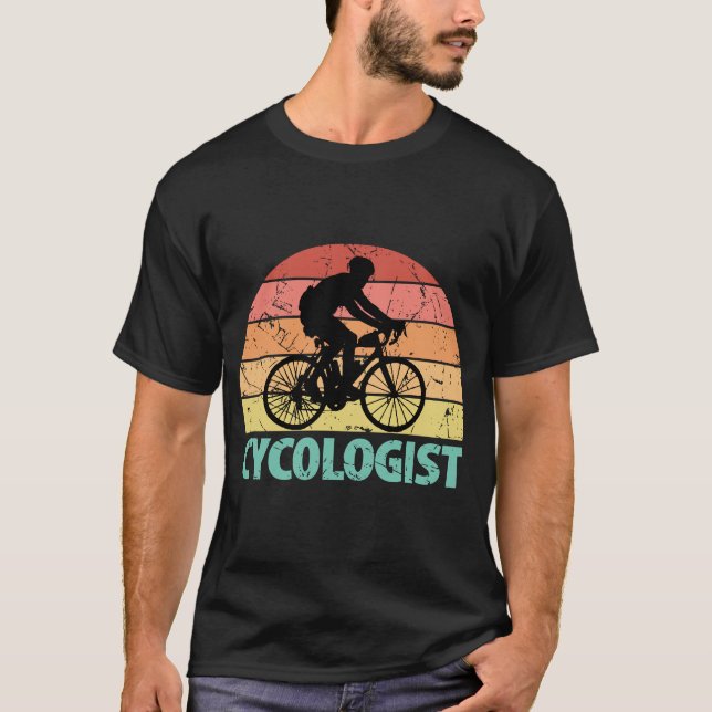 Cykolog Funny Cycling T Shirt (Framsida)