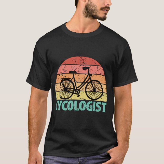Cykolog Funny Cycling T Shirt (Framsida)