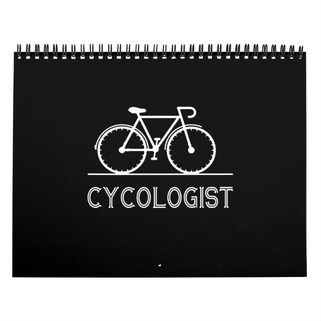 Cykolog Lung Bike Bicycle Humor Kalender (Omslag)