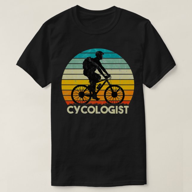 Cykolog Manar Gifts for Bicycle Riders Manar Triat T Shirt (Design framsida)