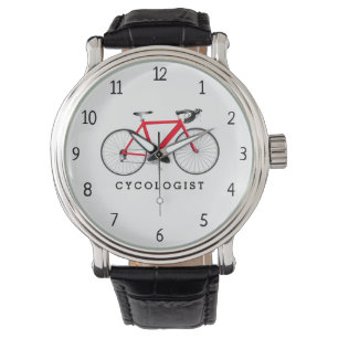 Cykolog Red Bicycle Armbandsur
