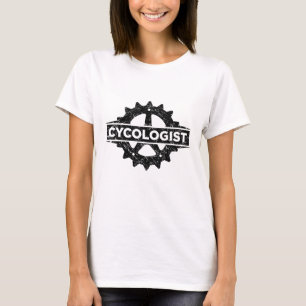 Cykolog, rolig cykelgåva t shirt