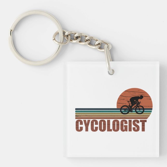 Cykolog, rolig cykling som säger (Framsidan)