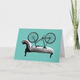 cykolog som ger snabba cykler helgkort