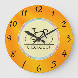 Cykolog Wall Clock Stor Klocka