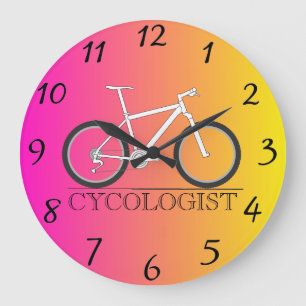 Cykolog Wall Clock Stor Klocka
