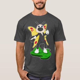 Cylinder för trollspö av fjäril-guiden t shirt