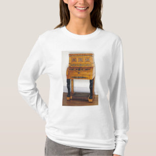 Cylindern beklär handstilskrivbordet tee shirt