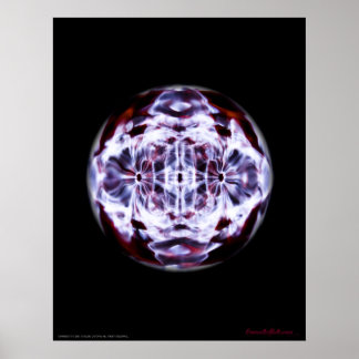 Cymatics Visible Ljud Beta State Poster
