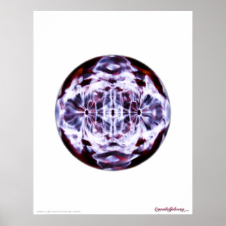 Cymatik: Ljud gjorde synlig Poster