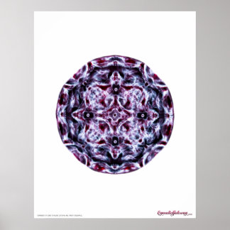 Cymatik: Music Note A Piano Poster