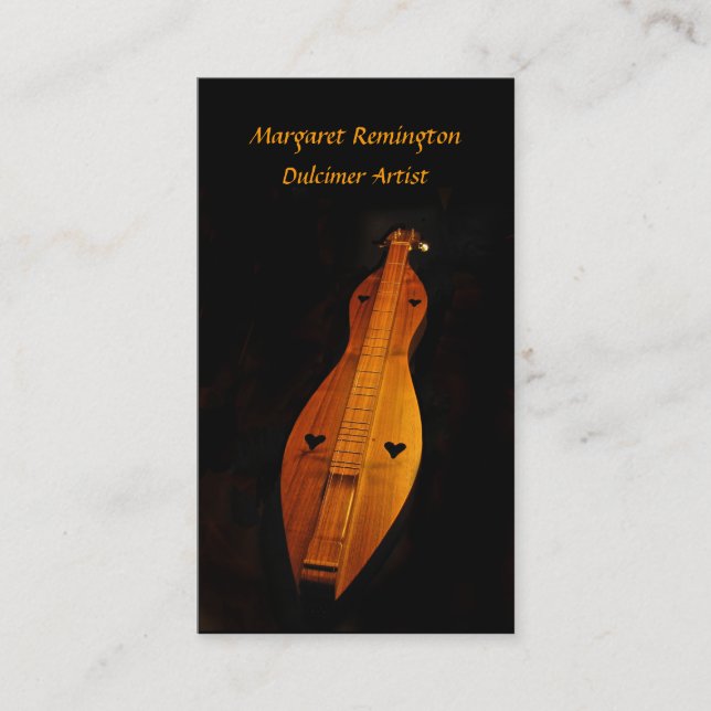 Cymbalmusikerpacke av standarda visitkortar visitkort (Framsida)