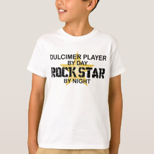 Cymbalrockstjärna vid natt t-shirt
