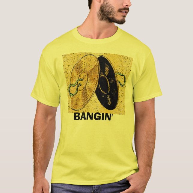 cymbals BANGIN T-shirt (Framsida)