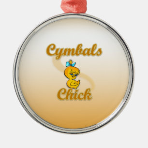 Cymbals Chick Julgransprydnad Metall