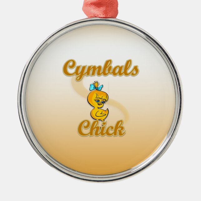 Cymbals Chick Julgransprydnad Metall (Framsidan)