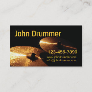 cymbals John handelsresande, Visitkort