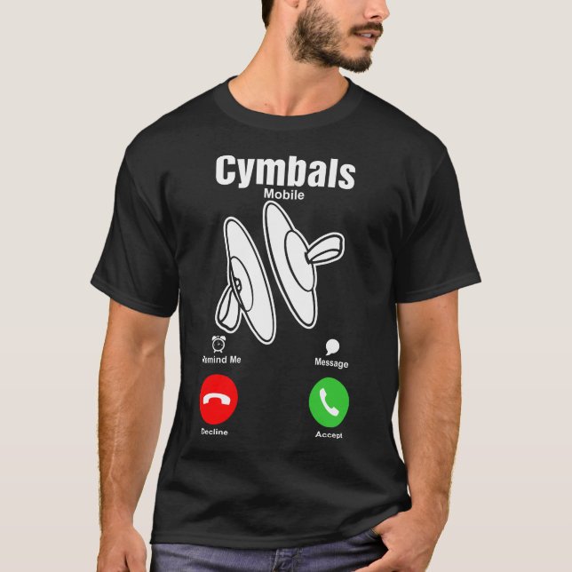 CymbalsmobilTshirt T Shirt (Framsida)