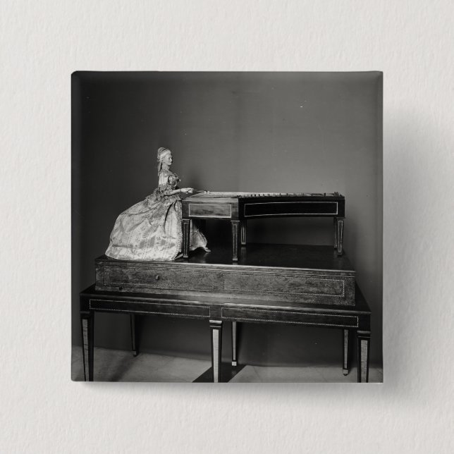 Cymbalspelare Knapp (Framsida)