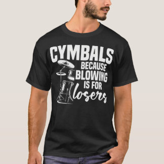 Cymbaluppsättning för trummor Trumsetstillbehör Tr T Shirt