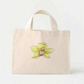 Cymbidium-Blommar Mini Tygkasse