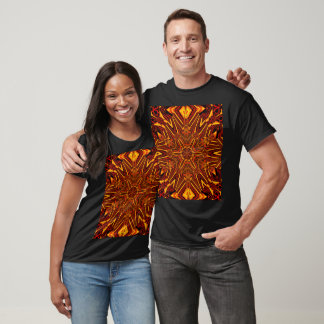 Cymbidium-Orkidé Bohemisk Blommig Grafik T Shirt