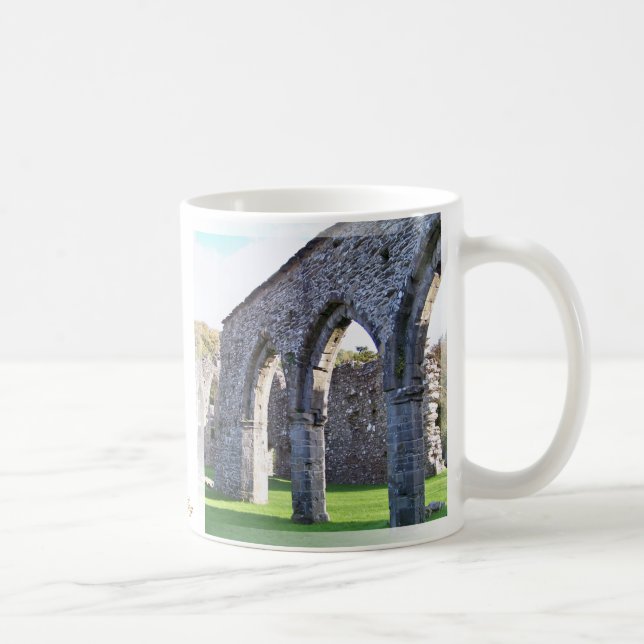 CYMER ABBEY WALES KAFFEMUGG (Höger)