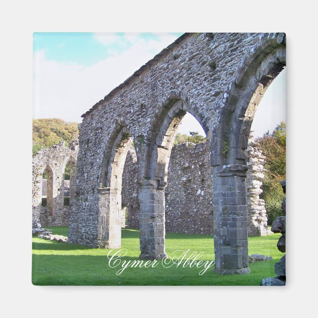 CYMER-ABBEY WALES MAGNET (Framsidan)