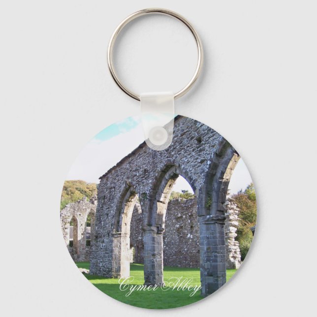 CYMER ABBEY WALES NYCKELRING (Framsida)