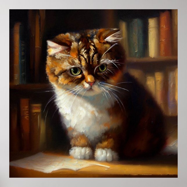 Cymric Cat Poster (Framsidan)