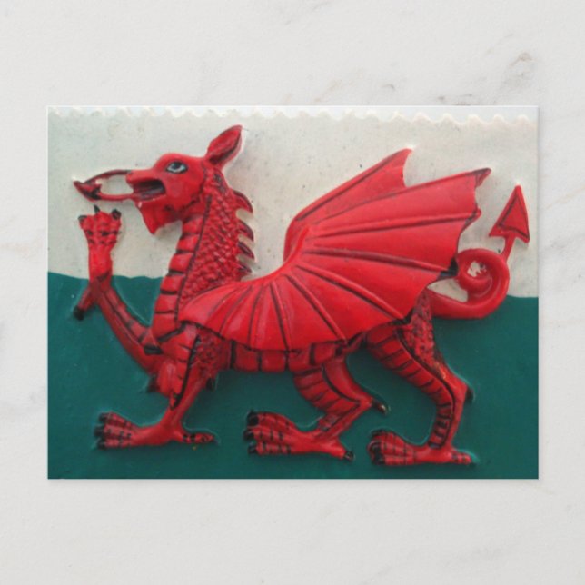 Cymru am Byth-vykort Vykort (Framsida)