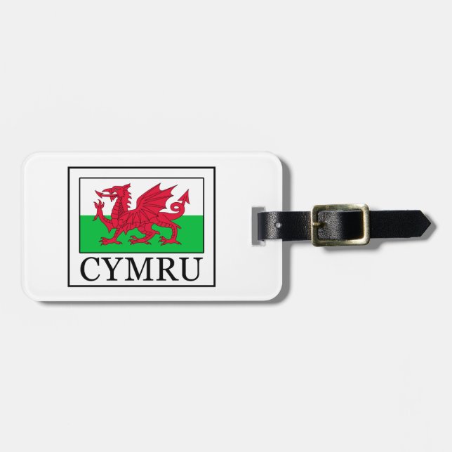 Cymru Bagagebricka (Horisontell Framsida)
