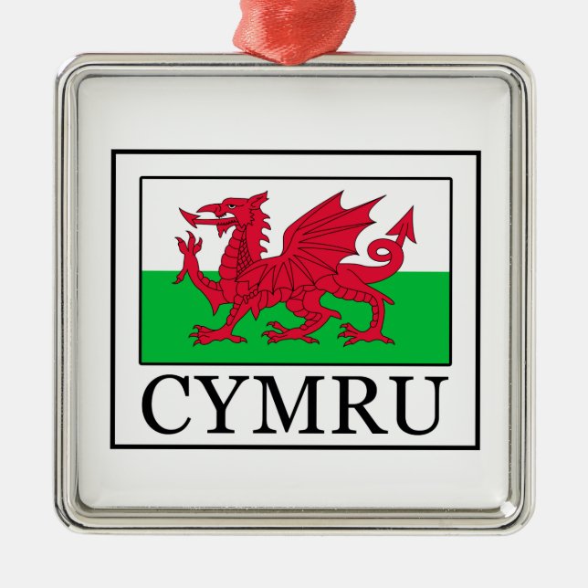 Cymru Julgransprydnad Metall (Framsidan)