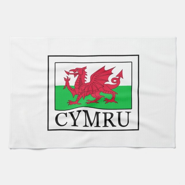Cymru Kökshandduk (Horisontell)