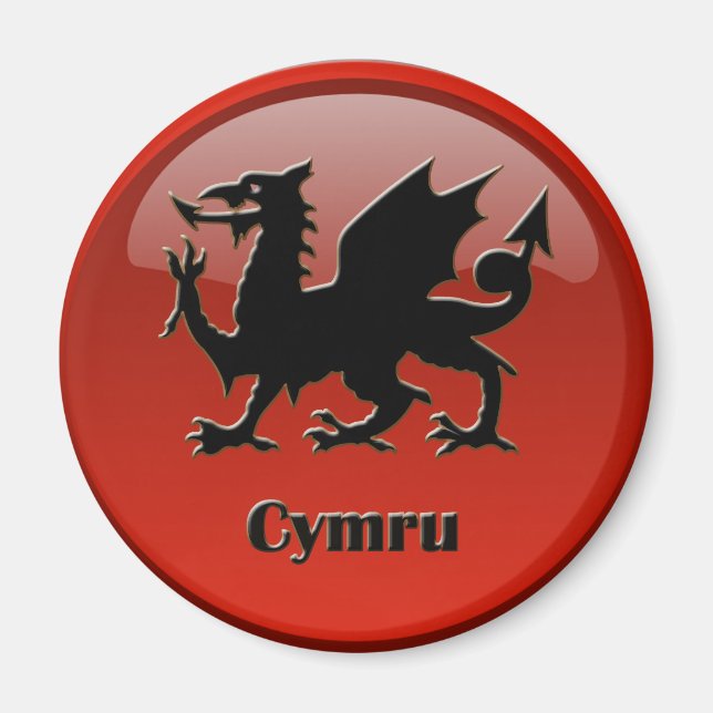 Cymru, magnet (Framsidan)