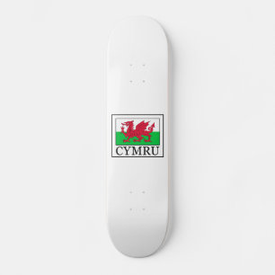 Cymru Old School Skateboard Bräda 18 Cm