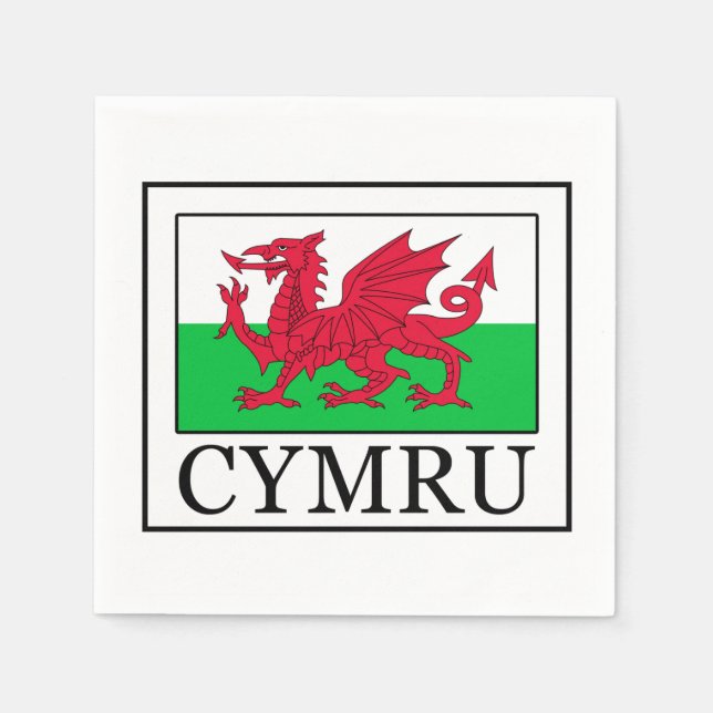 Cymru Pappersservett (Framsidan)