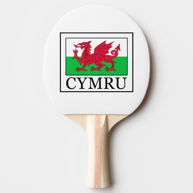 Cymru Pingisracket (Framsidan)
