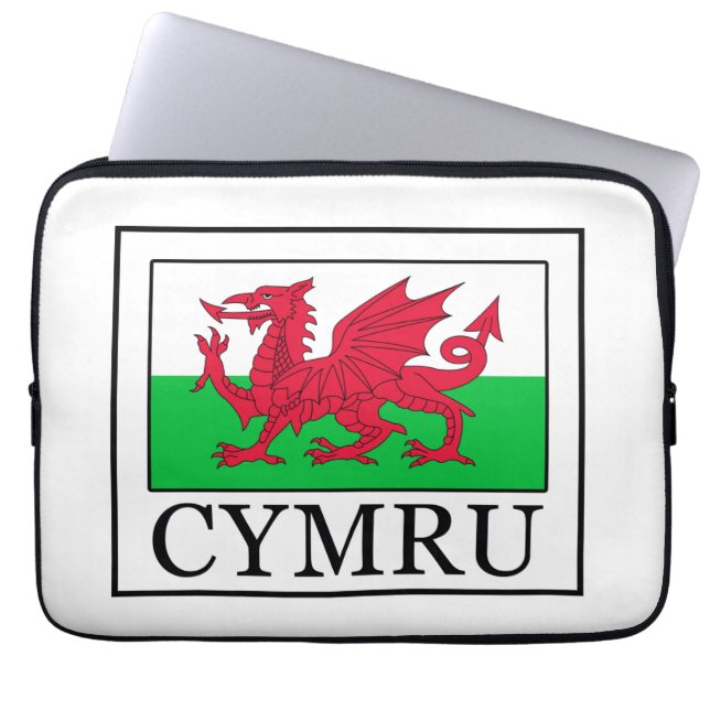 Cymru-Sleeve Laptop Sleeve (Framsidan)