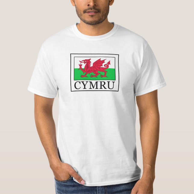 Cymru T Shirt (Framsida)