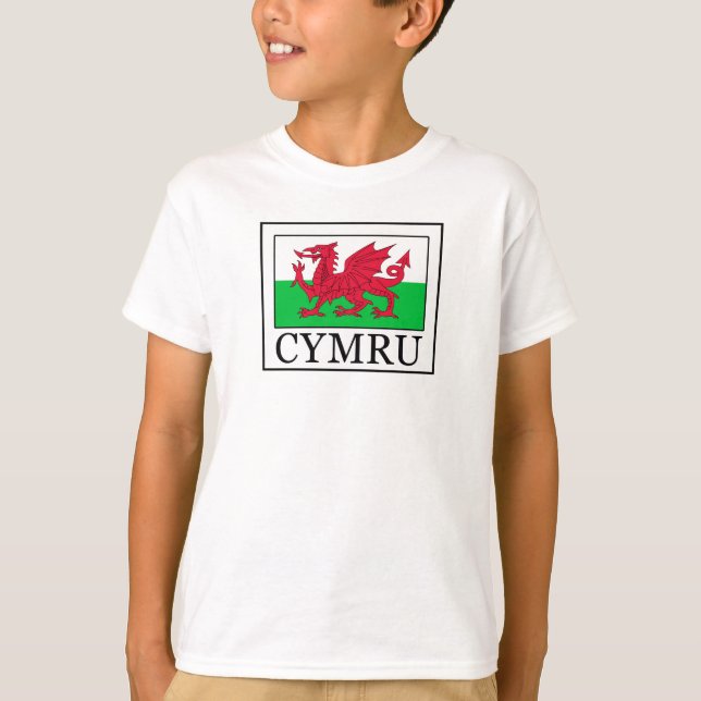 Cymru T-shirt (Framsida)