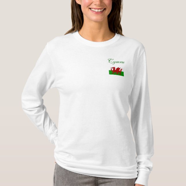 CYMRU (WALES) TEE SHIRT (Framsida)